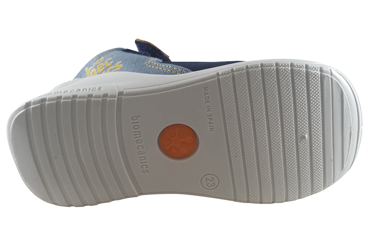 biomecanics hansen 232187a navy mustard boys sandals sole
