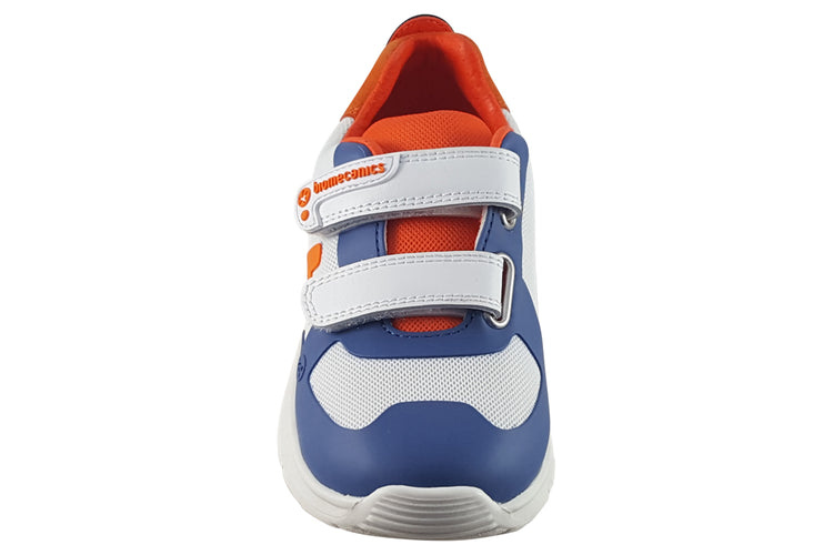 Biomecanics Harlow 242221B Denim/Orange/White Boys Shoes