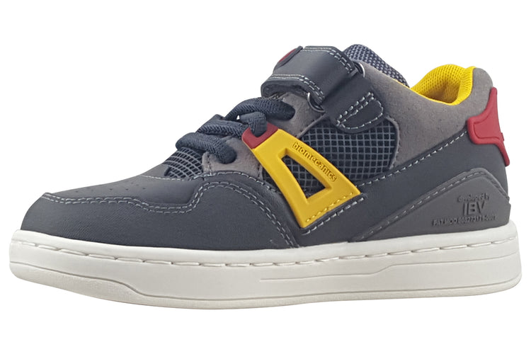 Biomecanics Ichabod 241234B Grey/Yellow Boys Boots