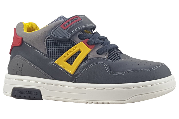 Biomecanics Ichabod 241234B Grey/Yellow Boys Boots