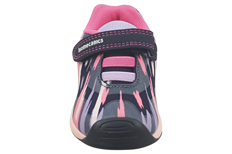 Biomecanics Ida 241141B Navy/Pink Girls First Shoes