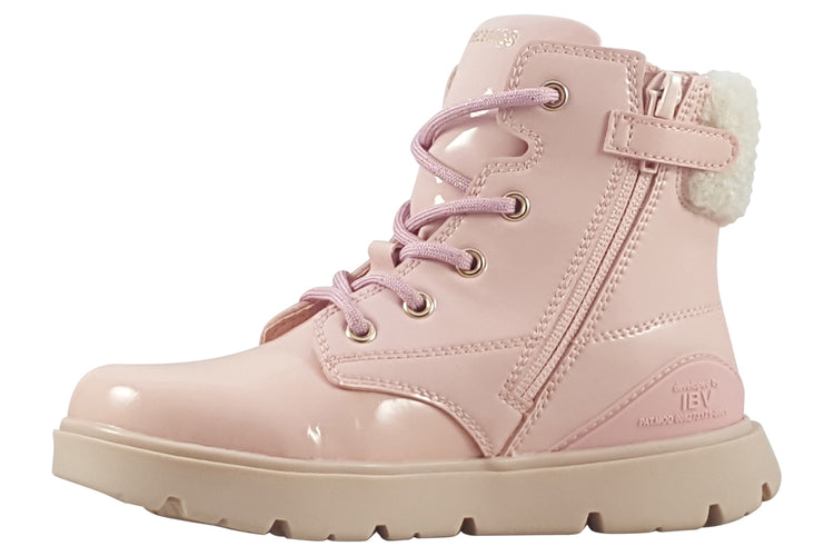 Biomecanics Ingrid 241211C Pink Patent Girls Boots