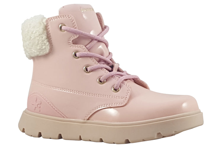 Biomecanics Ingrid 241211C Pink Patent Girls Boots