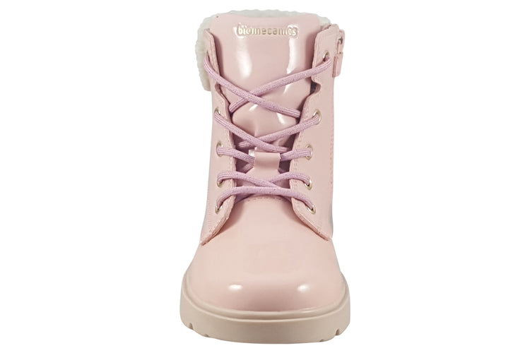 Biomecanics Ingrid 241211C Pink Patent Girls Boots
