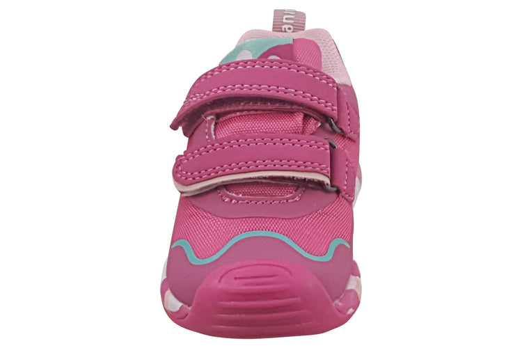 Biomecanics Ivy 241140B Pink/Aqua Girls First Shoes