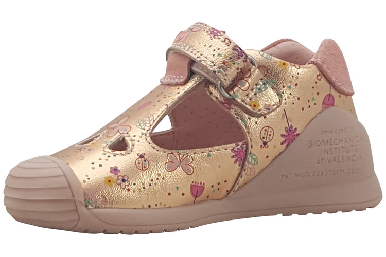 Biomecanics Jacinta 252102 Gold Girls First Shoes