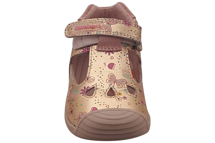 Biomecanics Jacinta 252102 Gold Girls First Shoes