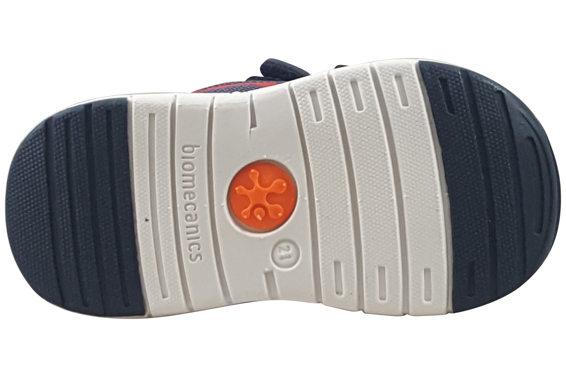 biomecanics-jeremy-navy-red-boys-first-shoes-sole