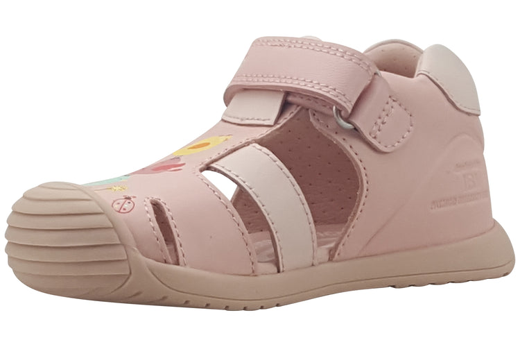 Biomecanics Jocelyn 252106 Pink Girls First Shoes