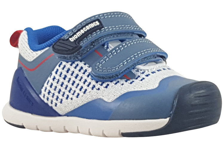 Biomecanics Jordan 252131 White Denim Boys First Shoes