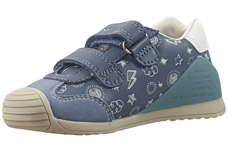 Biomecanics Josiah 252115 Navy Boys First Shoes