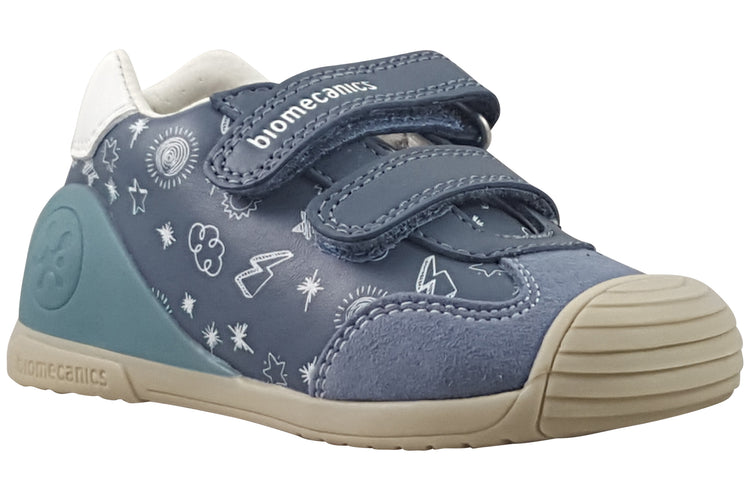 Biomecanics Josiah 252115 Navy Boys First Shoes