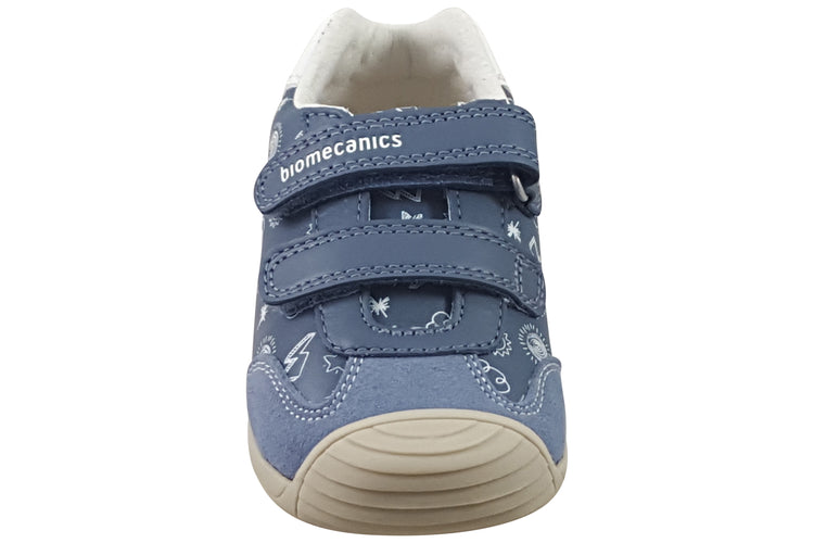 Biomecanics Josiah 252115 Navy Boys First Shoes