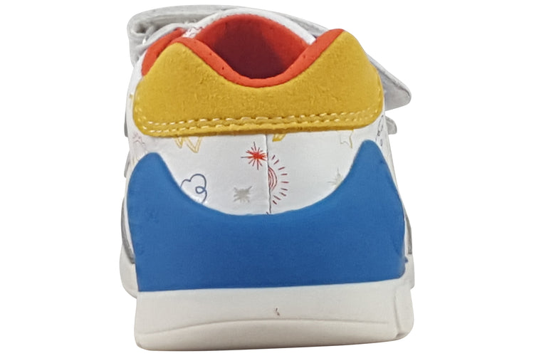 Biomecanics Josiah 252115 White Multi Boys First Shoes