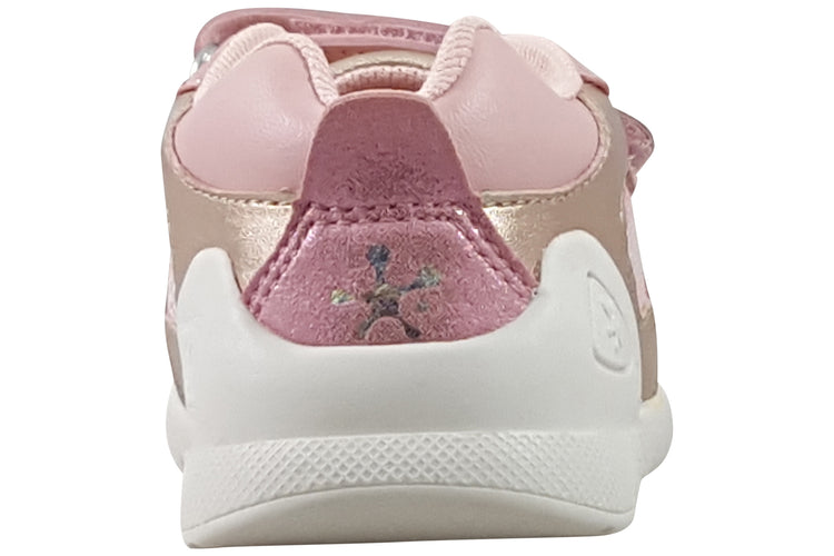 Biomecanics Josie 252120 Pink/Gold Girls First Shoes