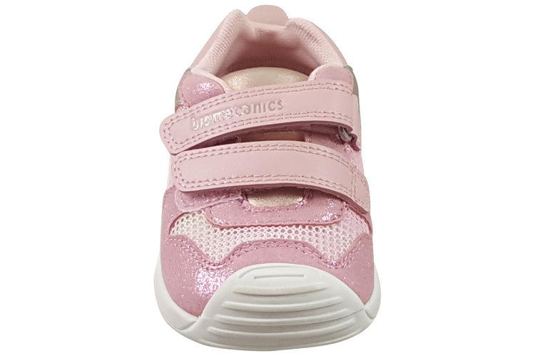 Biomecanics Josie 252120 Pink/Gold Girls First Shoes