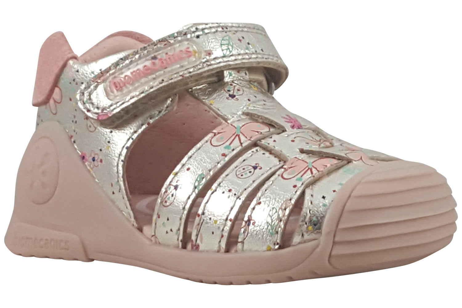 biomecanics judy girls sandal pewter girls sandals right