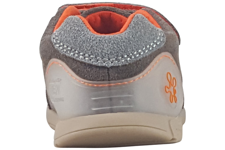 Biomecanics Kaiser 251127B Brown Orange Boys First Shoes