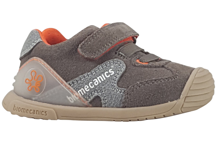 Biomecanics Kaiser 251127B Brown Orange Boys First Shoes