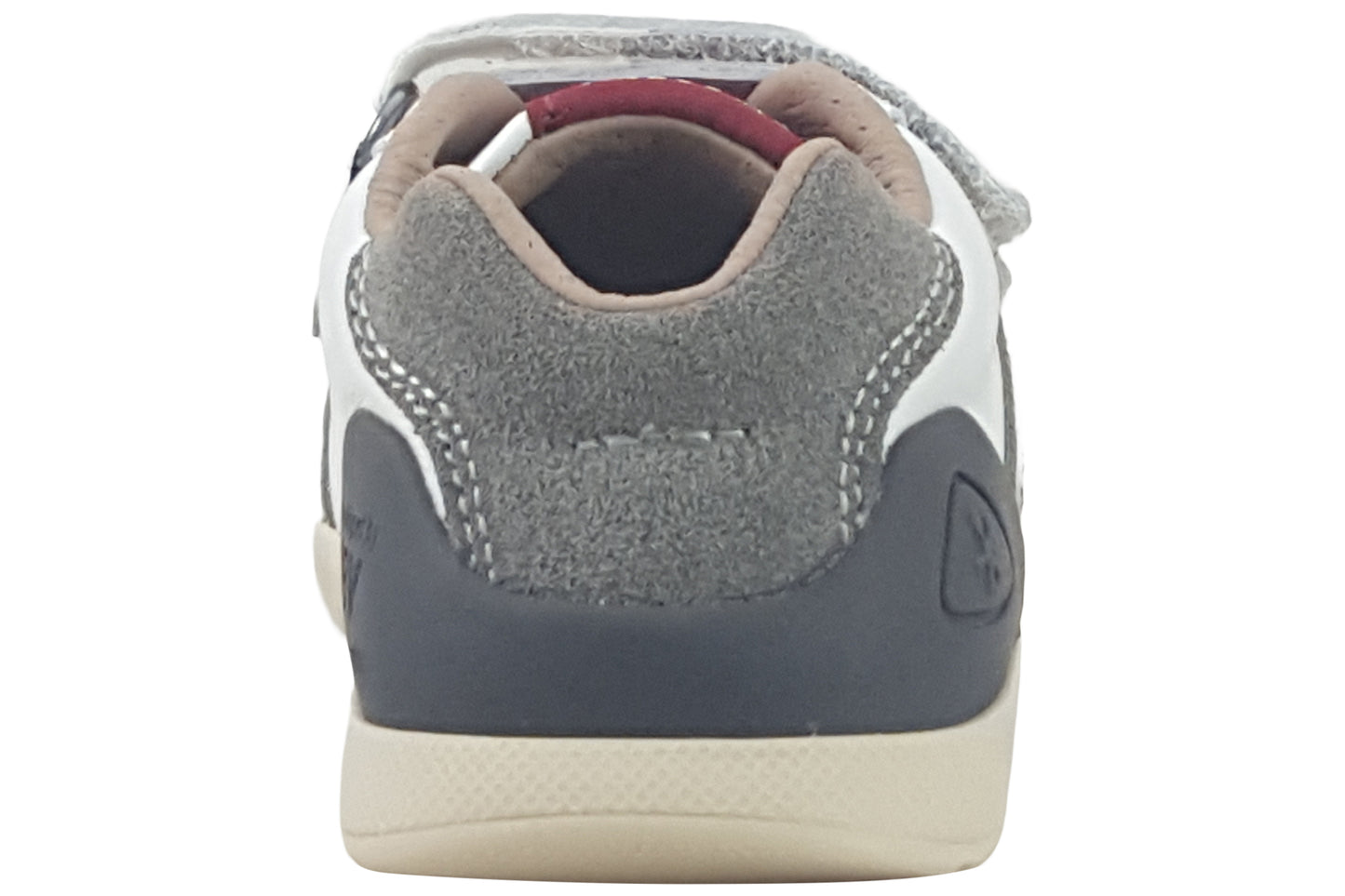 biomecanics kenneth boys first shoes white grey back