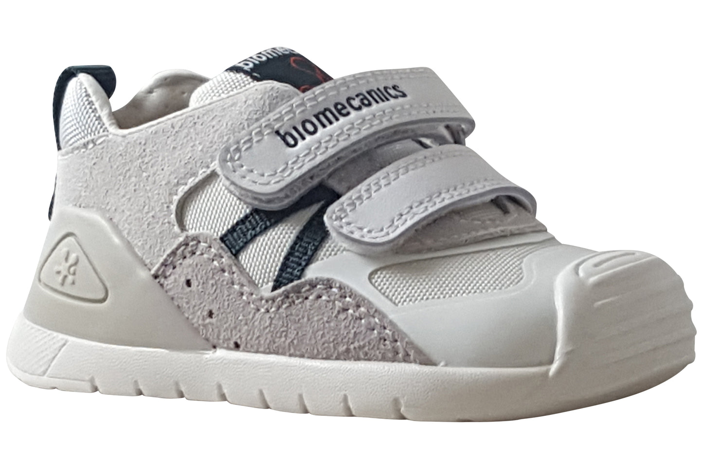 Biomecanics Lachlan 262122C White/Grey Boys First Shoes