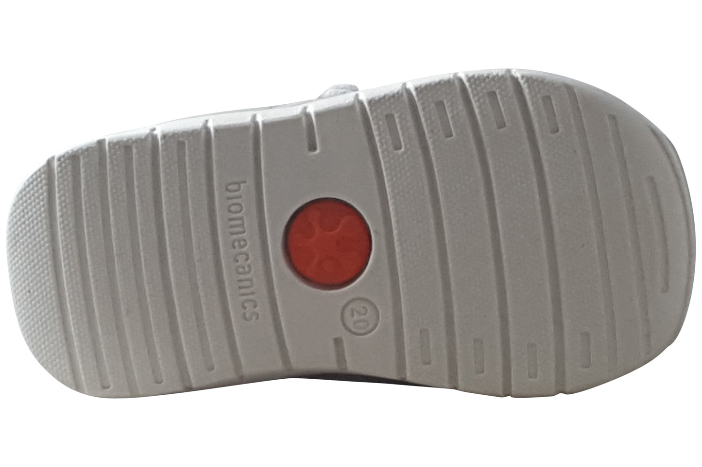 Biomecanics Lachlan 262122C White/Grey Boys First Shoes