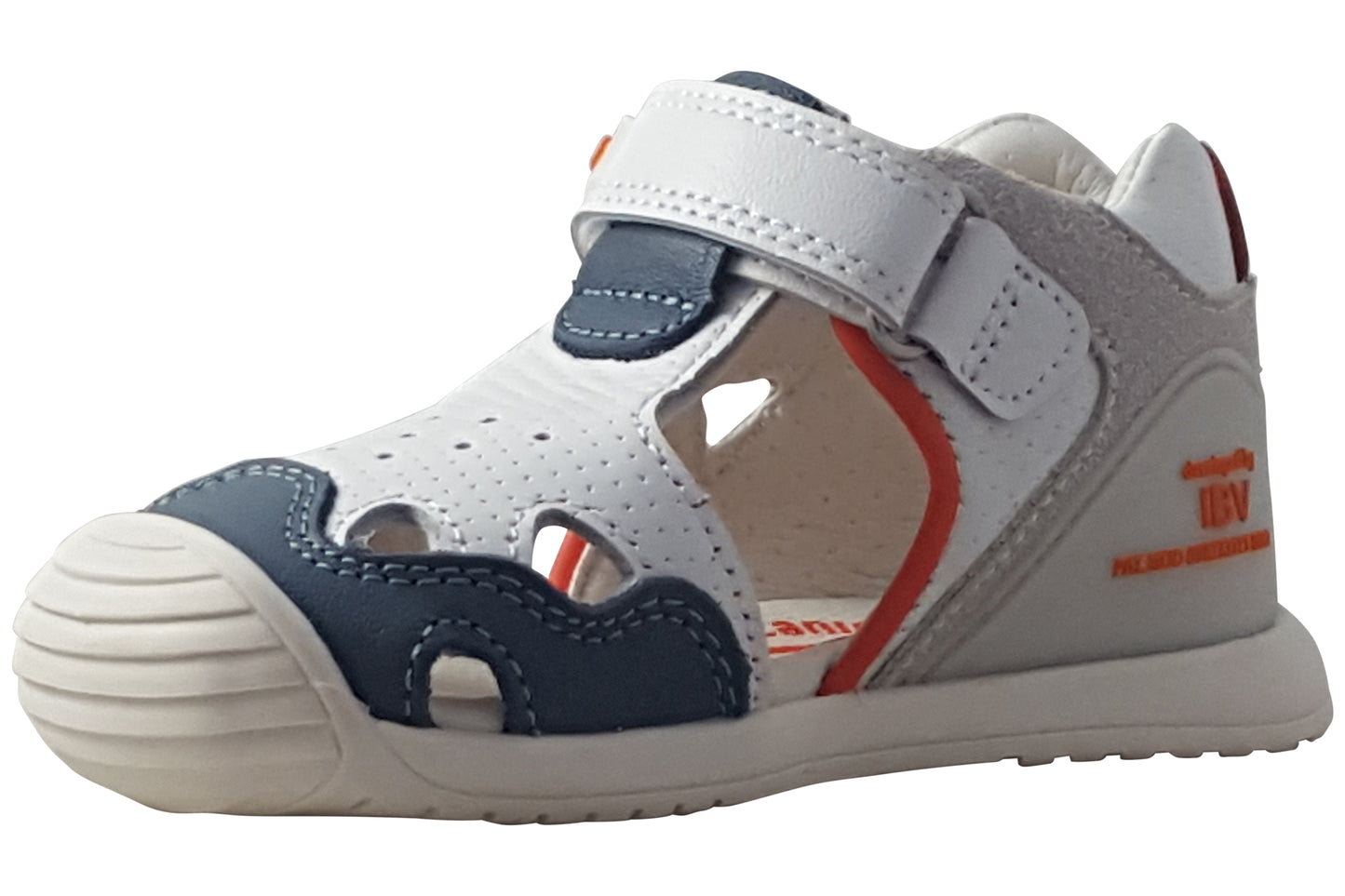Biomecanics Landy 262128-C White/Blue Boys Sandals