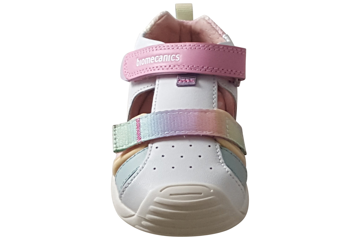 Biomecanics Lena 262111C White Multi Girls Sandals