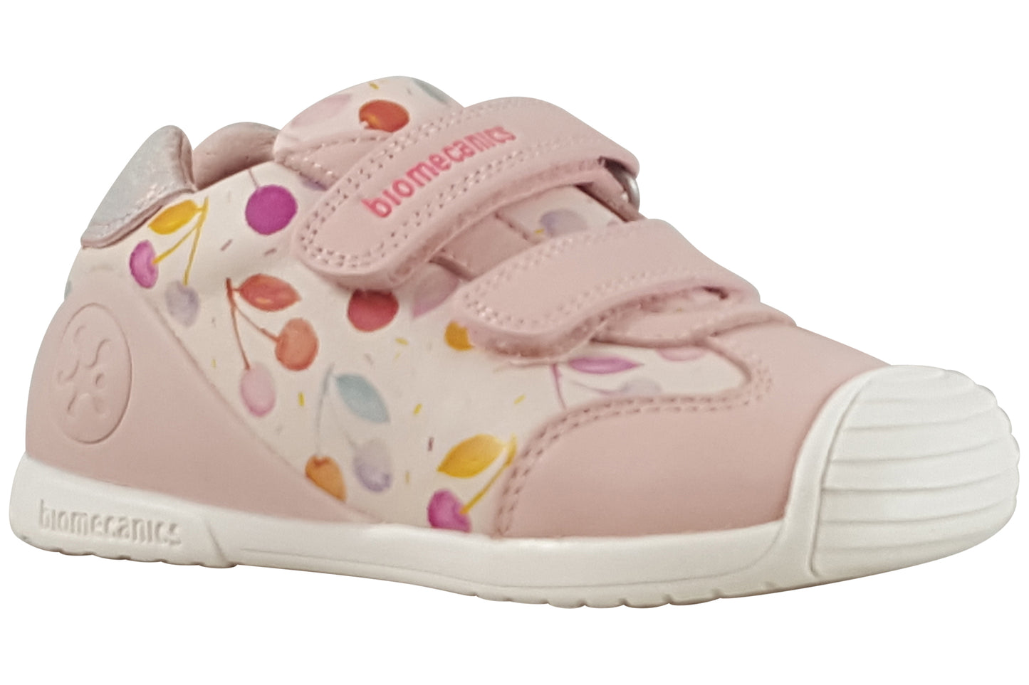 Biomecanics Lily 262102A Cotton Pink Girls First Shoes