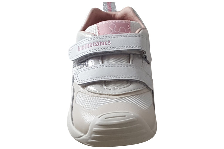 Biomecanics Lorelei 262103B White Girls First Shoes