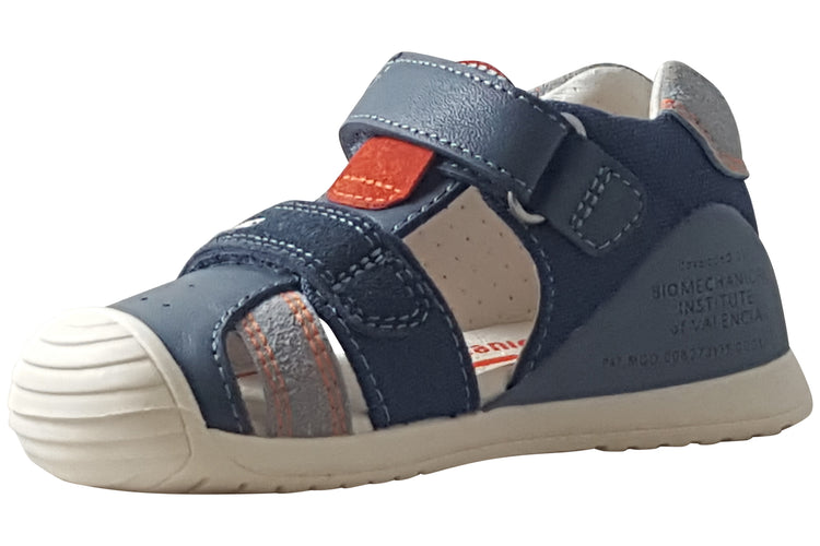 Biomecanics Lorenzo 262123A Petrol Boys Sandals