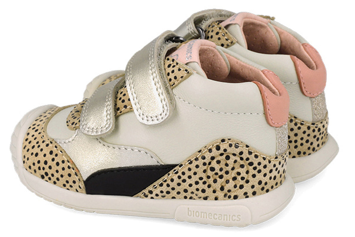 Biomecanics Mehreen 261106-C Beige Print Girls Boots