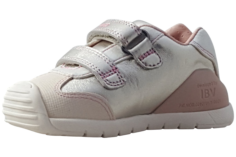 Biomecanics Mildred 261131-E Silver Girls First Shoes