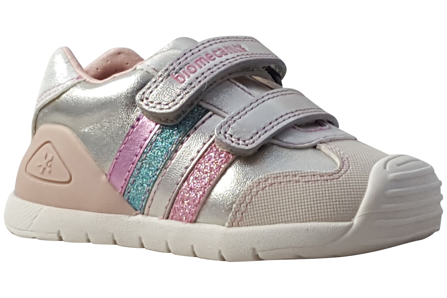 Biomecanics Mildred 261131-E Silver Girls First Shoes