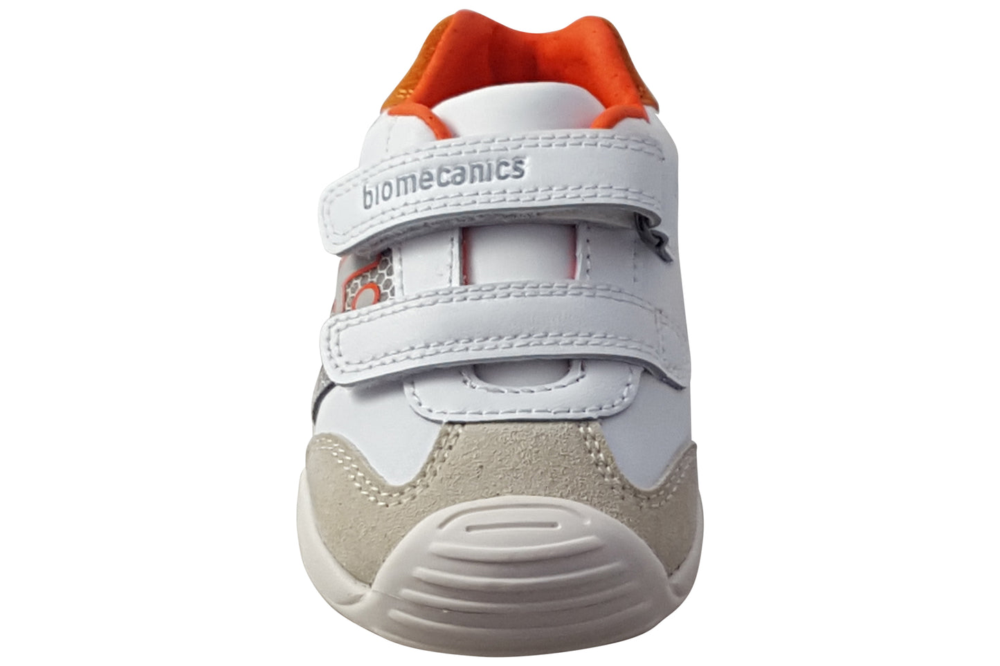 Biomecanics Mustafa 261108-E White/Orange Boys First Shoes