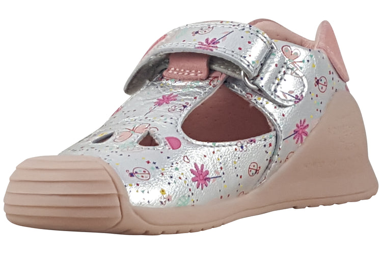 Biomecanics Josephine 252102 Silver Girls First Shoes