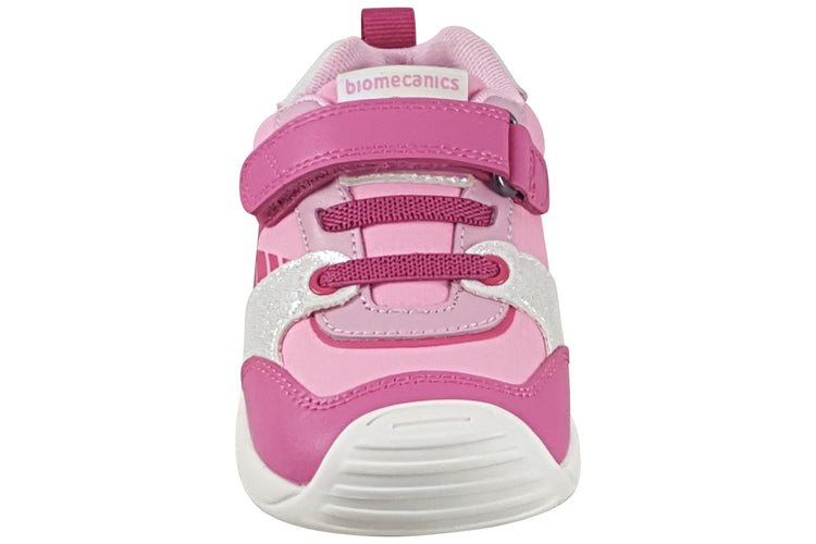 Biomecanics Kathryn 251131C Pink White Girls First Shoes
