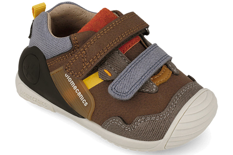 Biomecanics Malachi 261123-C Brown/Multi Boys First Shoes