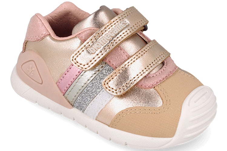 Biomecanics Mildred 261131-F Rose Gold Girls First Shoes