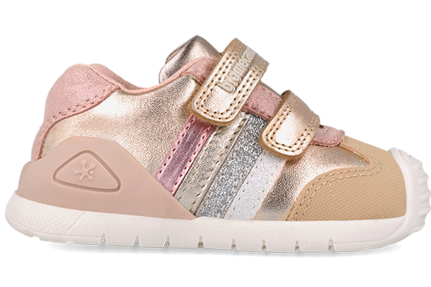 Biomecanics Mildred 261131-F Rose Gold Girls First Shoes