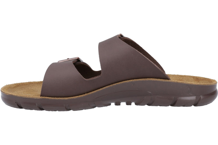 Birkenstock Bilbao Dark Brown Mens Sandals
