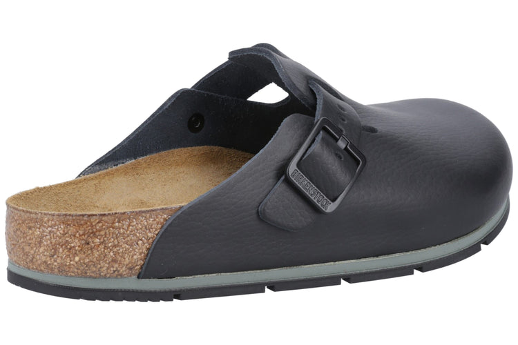 Birkenstock Boston Mule Black Womens Sandals