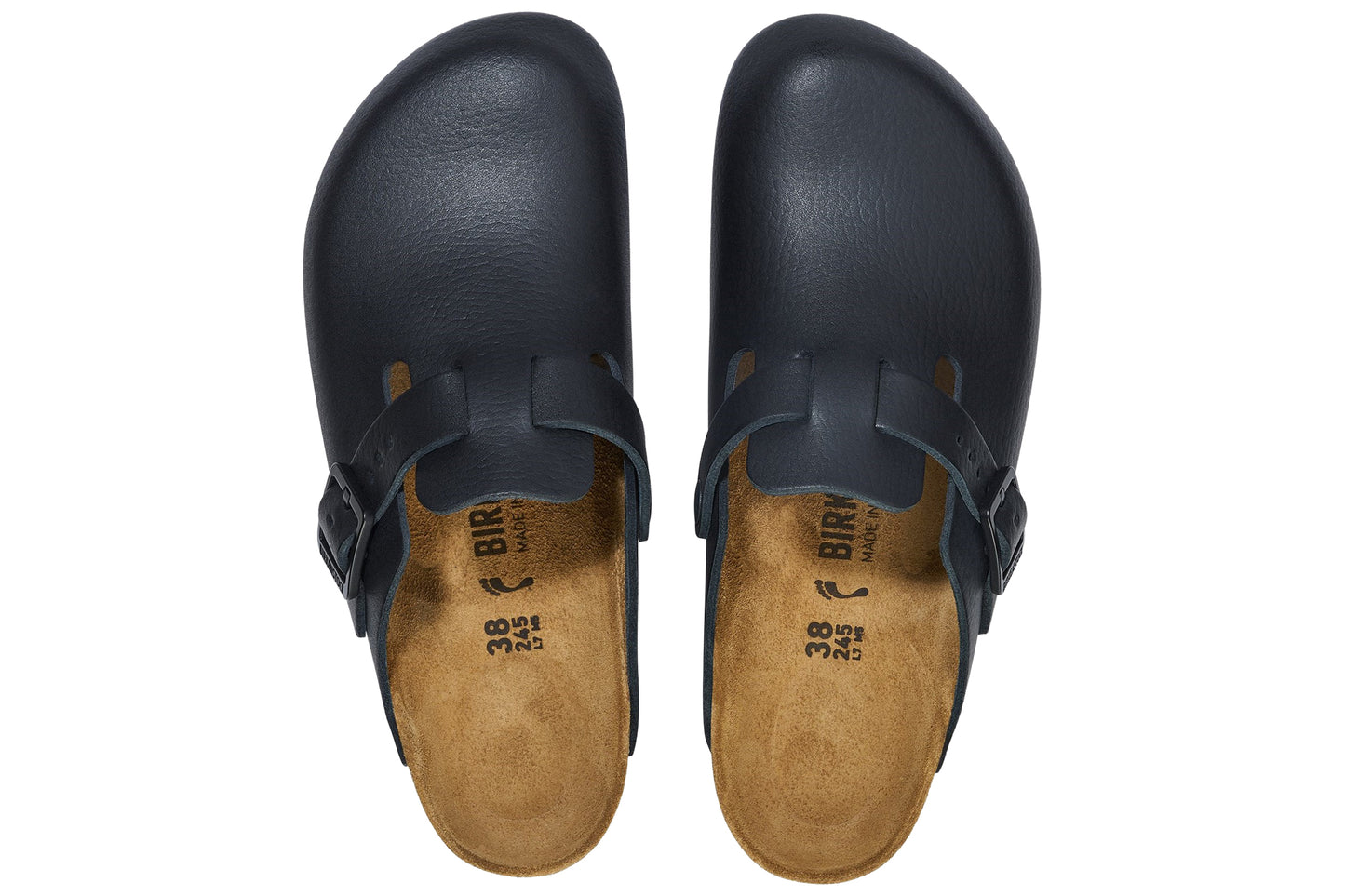 Birkenstock Boston Mule Black Womens Sandals