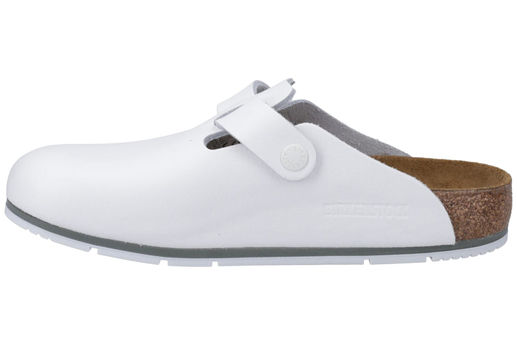 Birkenstock Boston Mule White Womens Sandals