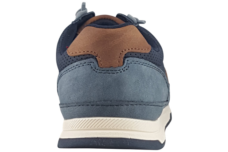 Bugatti Aguero 321-A3A01 Blue Mens Trainers
