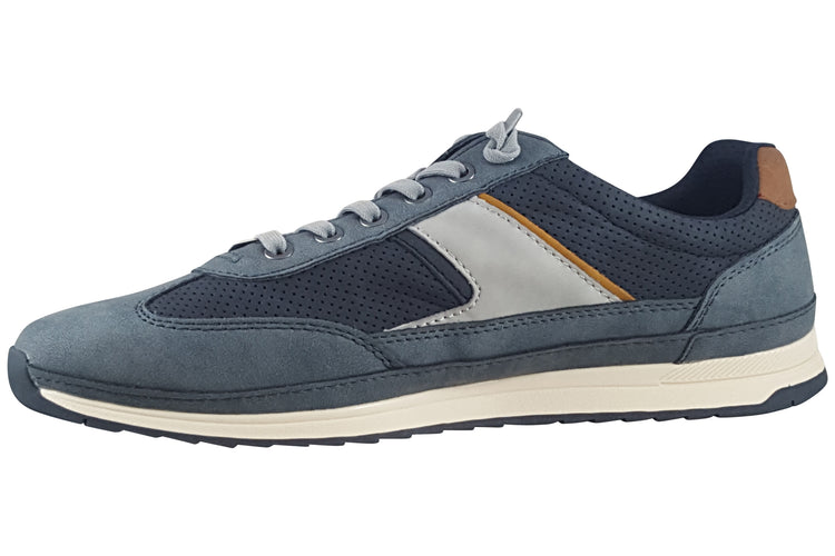 Bugatti Aguero 321-A3A01 Blue Mens Trainers