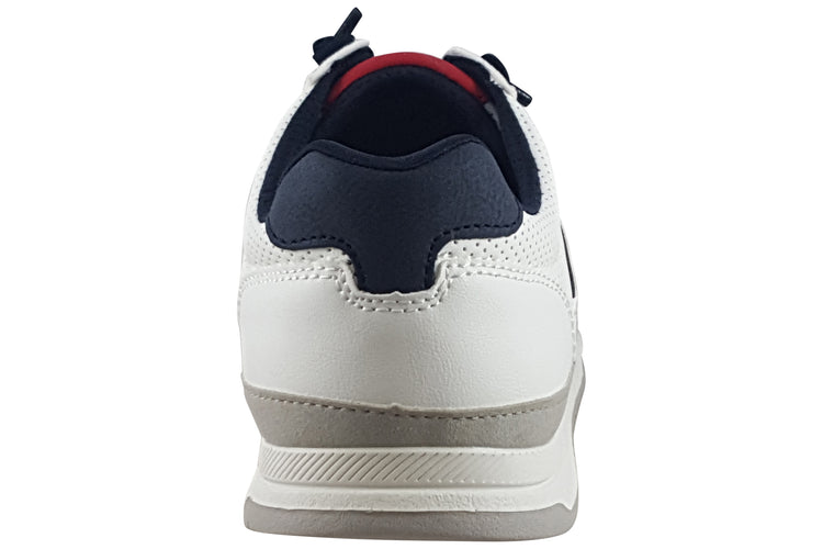 Bugatti Aguero 321-A3A01 White Mens Trainers
