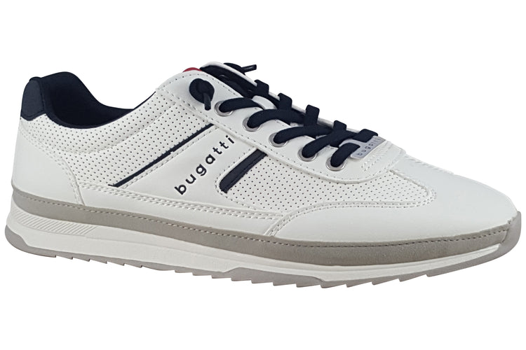 Bugatti Aguero 321-A3A01 White Mens Trainers