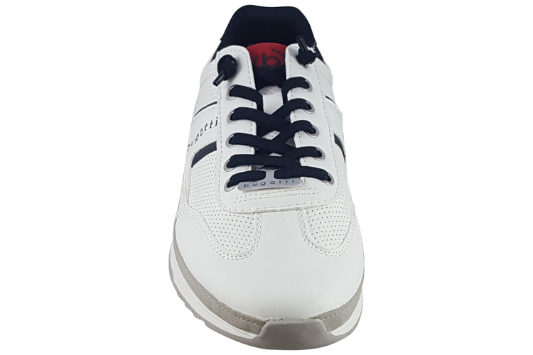 Bugatti Aguero 321-A3A01 White Mens Trainers