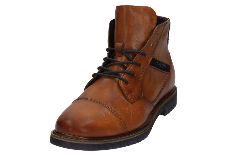 Bugatti Caj 3318373A 4100-6300 Cognac Mens Boots